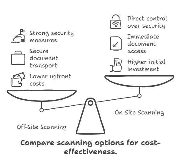 Costs compared for cost-effectiveness infographic